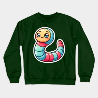 Kawaii Worm Crewneck Sweatshirt